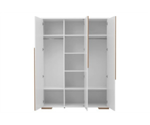 Armario de ropa con 3 puertas (Colección Woodsy)